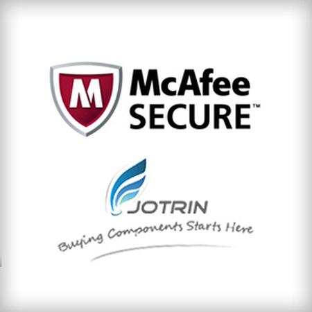 McAfee SECURE Certification for Jotrin Electronics